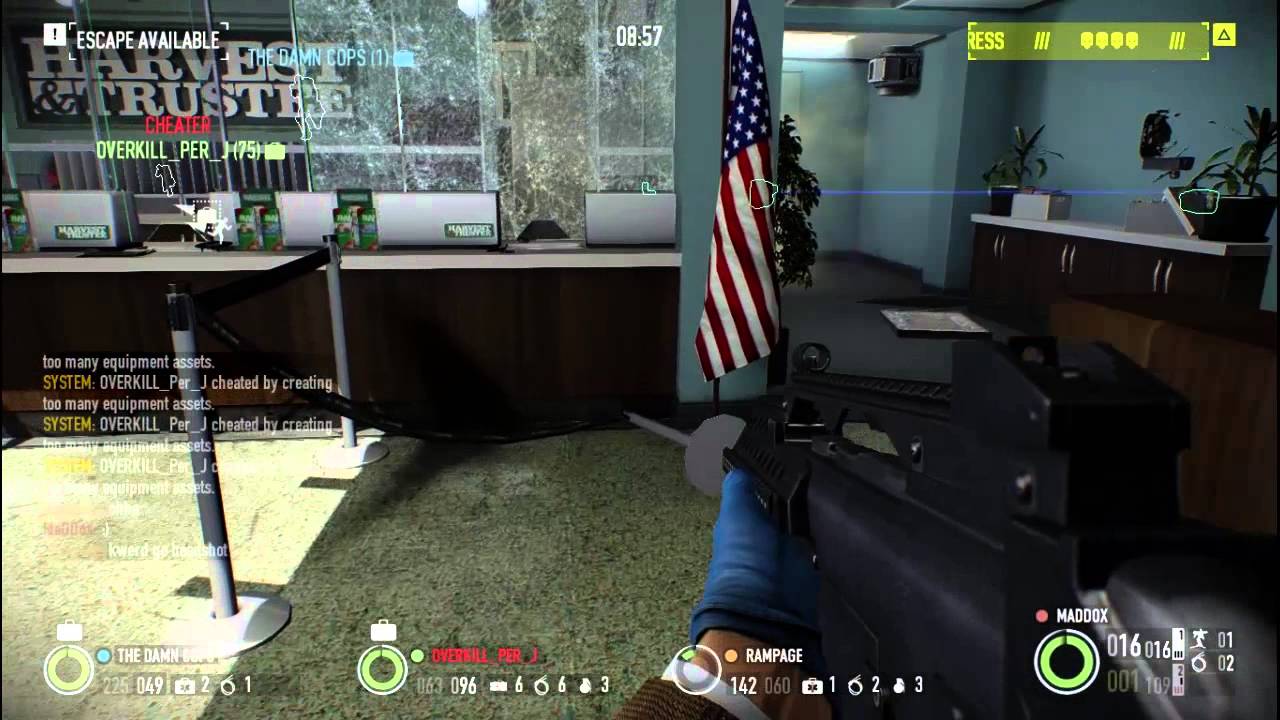 How to play multiplayer on payday 2 xbox one